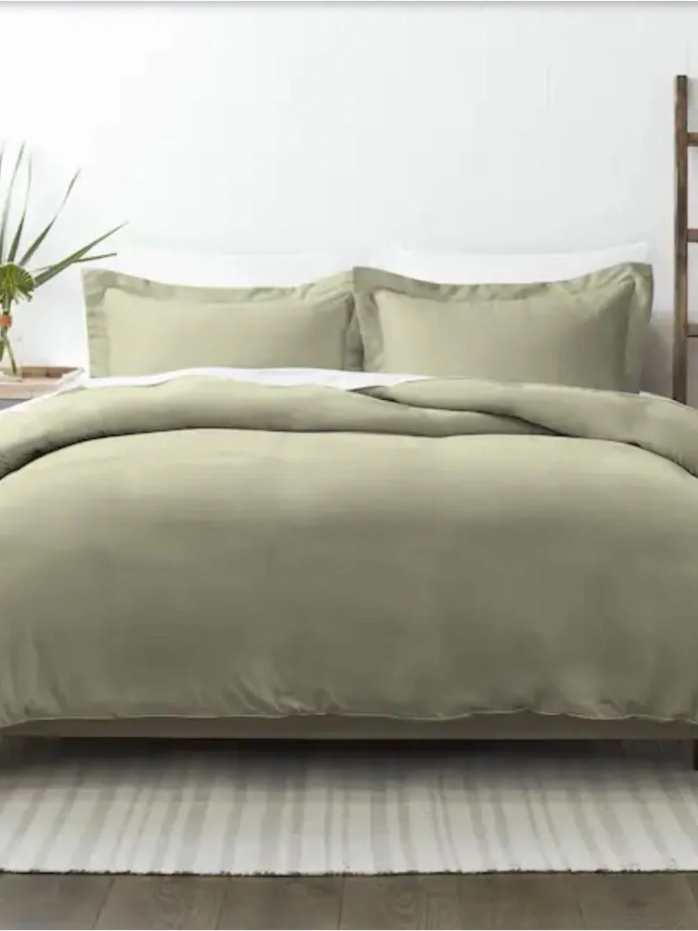 Performance Sage King 3-Piece Duvet Cover Set